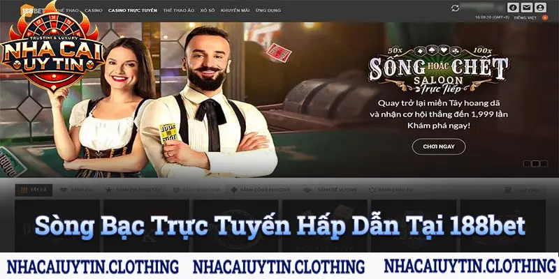 Sòng bạc trực tuyến 188BET